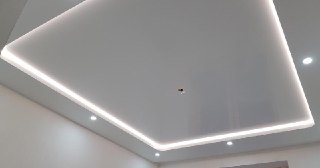 Светодиодные натяжные потолки Благовещенск, цена от 1566 руб.